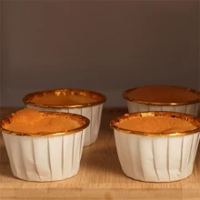 50 sztuk Wysoka temperatura Odporny Ciasto Papier Kubek Forma Do Muffinek Pieczenie Akcesoria Dla Festiwal , Wakacje , Impreza