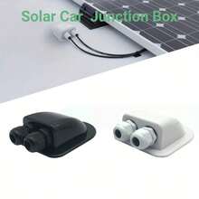 Top Solar Panel Cable Holder Junction Box Roof Wire Entry Gland Box Connector Waterproof For RV Yacht Boat Motorhome Campervan - Black - View 1