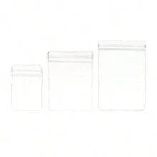 20Pcs Clear Jewelry Storage Bag,Self Locking Pvc Resealable Bag, Small Dustproof Jewelry Pouch Holder Organizer For Desk