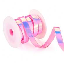 5,47 yard/Cuộn Ruy băng PVC ánh kim ba chiều rộng 1/2 inch Màu sắc nàng tiên cá cho sổ lưu niệm Thủ công trang trí gói quà cho bữa tiệc, Thích hợp cho lời mời đám cưới mộc mạc, nơ, vòng hoa, đồ thủ công DIY, đồ trang trí Giáng sinh, trang trí nhà DIY, tiệc cưới và gói quà - màu tưởng tượng - Xem 11