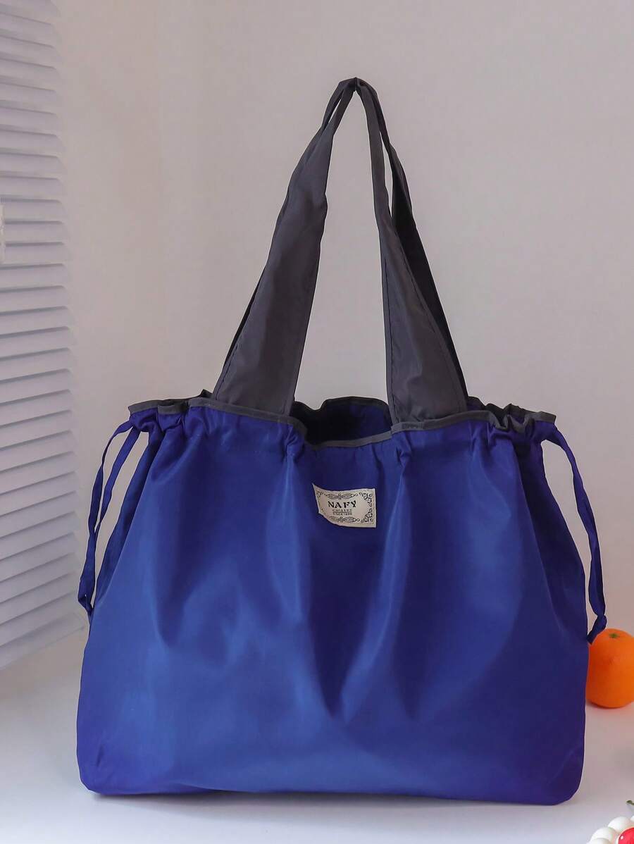 Fashionable Large Capacity Travel Shopping Bag Foldable Handbag