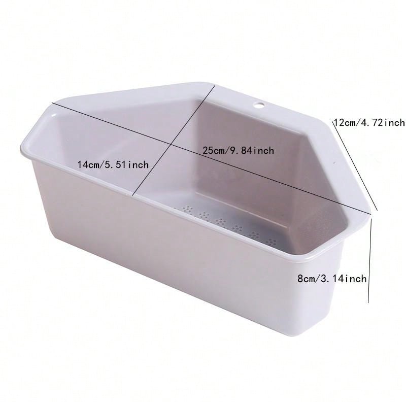 2pcs Swan Shaped Sink Strainer & Triangular Sink Filter & Kitchen Sink