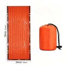 Outdoor Camping Hiking Adventure Tent Emergency Sleeping Bag, PE Aluminum Film Emergency Sleeping Bag - Multicolor - View 4