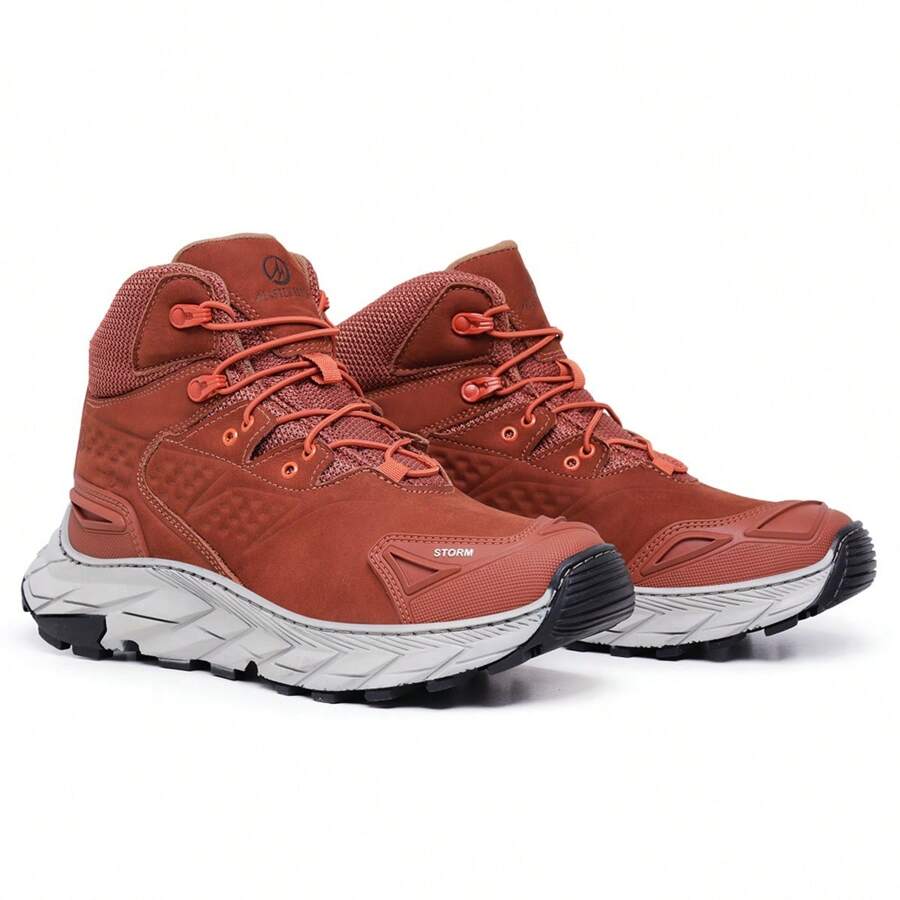 Men Boots - 紅陶 - 查看 1