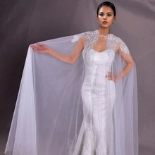 1pc Extra Large Luxury Embroidered Sequin Shawl, Bridal Wedding Party Wrap - VG25 - View 12