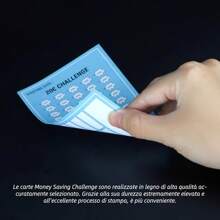 24Pcs Budget Binder Savings Challenge Trackers For Budget Planner, For Italian Or French Euro Accessories, A6 Money Saving Wallet Cash Organizer Book Card