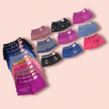 6 Piezas de Boxers dama tallas 6 a la 12 con Estampado , Unitalla , Se Envía en Colores Surtidos y al Azar MELISSA SHOP