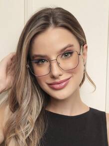 Women Eyeglasses - 黑色 - 查看 1