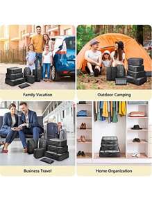 Luggage Sets - 黑色 - 查看 9