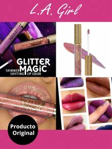 L.A Girl Matte Glitter Magic Lipstick - Beige - View 1