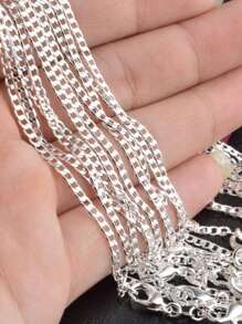 Men's Jewelry Sets - Plateado - Ver 6