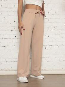 calça de moletinho grosso Feminina Calca Preto Feminina Tendencia 2024 Cos Alto calca pantalon