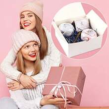 White Gift Boxes 12 Pack 8x8x4 Inch, Paper Gift Box With Lids For Wedding Present, Bridesmaid Proposal Gift,A - Multicolor - View 8