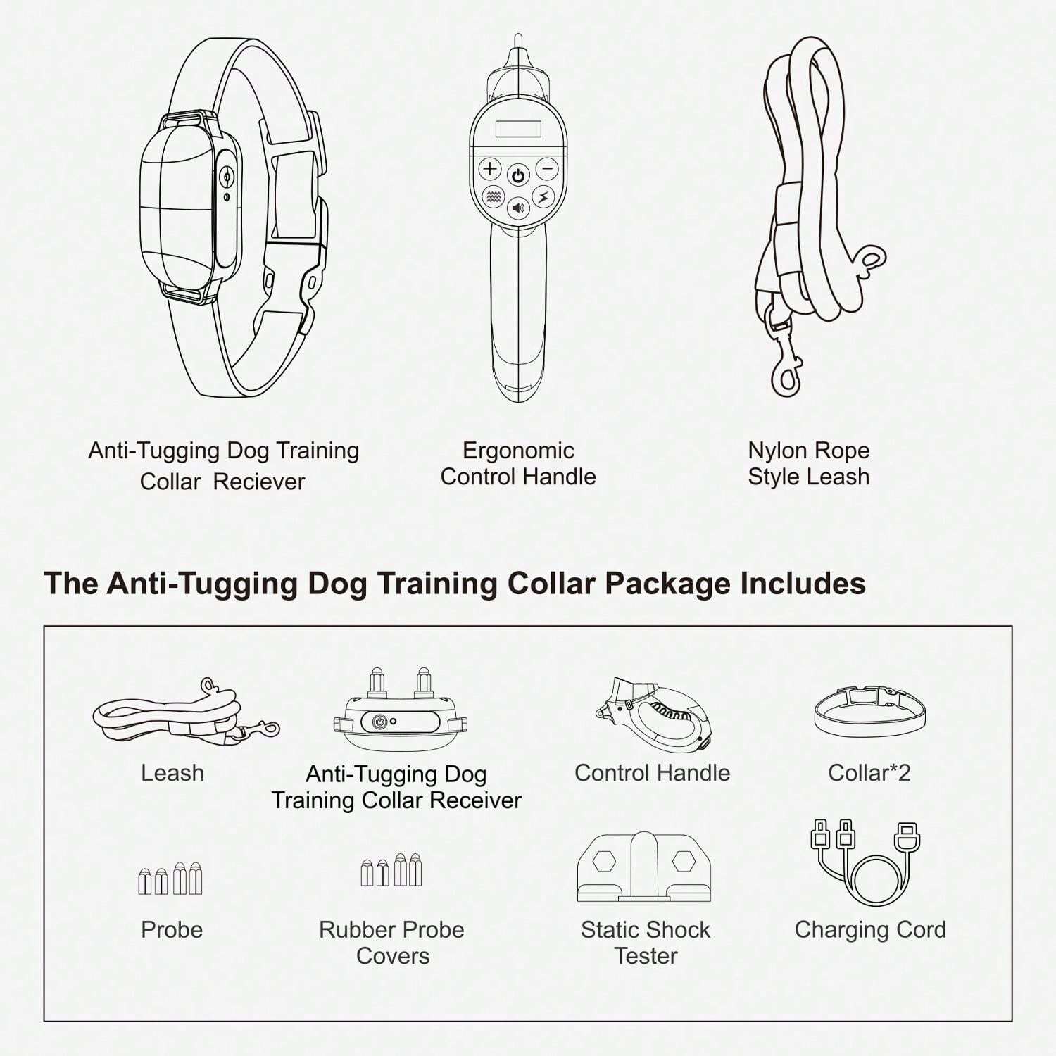 Electronic Dog Leash, Automatic AntiExplosion And Traction Rope
