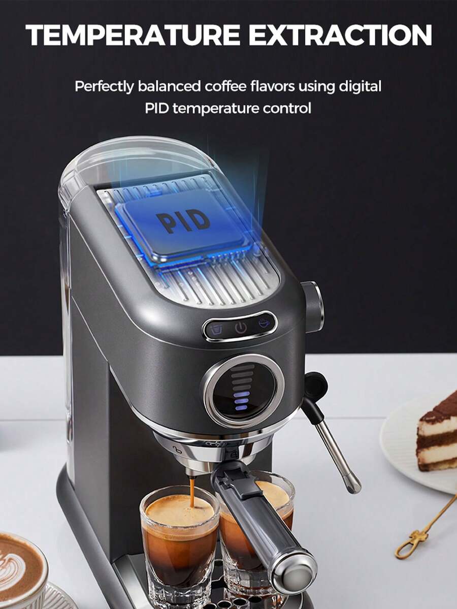 CAFELFFE CAFELFFE Espresso Machine Semi Automatic Steam Milk Frothing