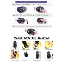 Marley Twist Braiding Hair 24 Inch Kinky Twist Hair 1 Pack Springy Afro Twist Hair Kinky Marley Braiding Hair For Pre-Fluffed Natural Spring Twist Hair Wrapping Hair For Soft Locs - Black - View 9