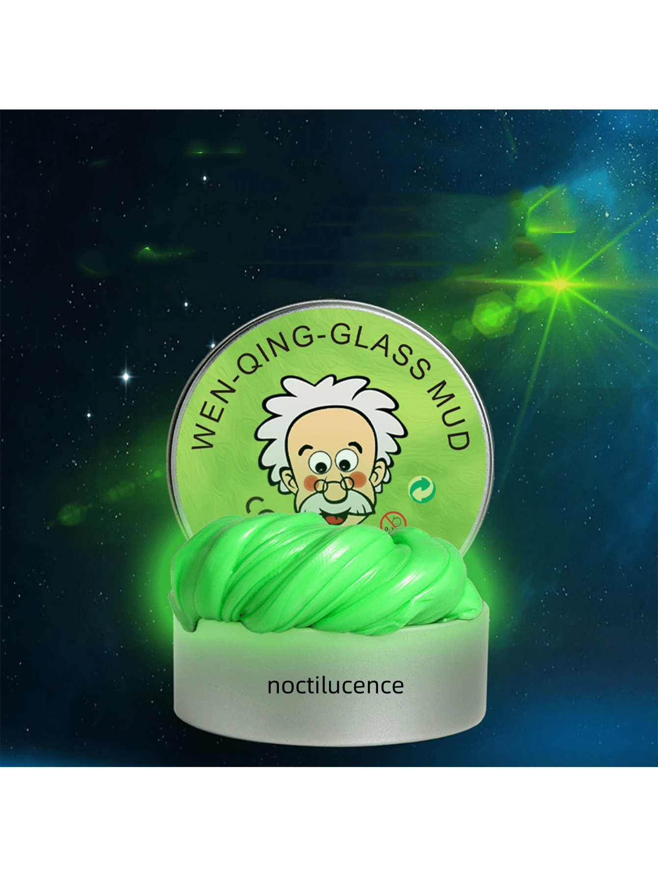 Creative Putty NonNewtonian Fluid Stress Relief Plan Slime Clear