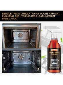 1pc Oven Rack Cleaner, 100ml Deodorizer, Degreaser For Oven And Bakeware