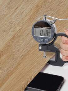 1 件装复古浅棕色橡木木纹图案 DIY 防水、防污、易清洁家居装饰自粘墙纸贴纸适用于厨房橱柜、书桌和椅子、房间背景翻新、翻新贴纸撕掉墙板、墙纸、壁纸、春季装饰物品让您的家焕然一新、拉玛装饰贴纸 - 淺咖色 - 查看 3