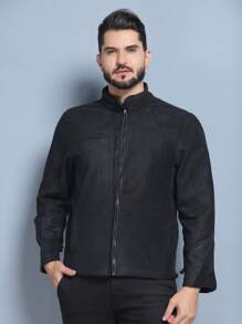 Men Jackets & Coats - 藏蓝色 - 查看 10