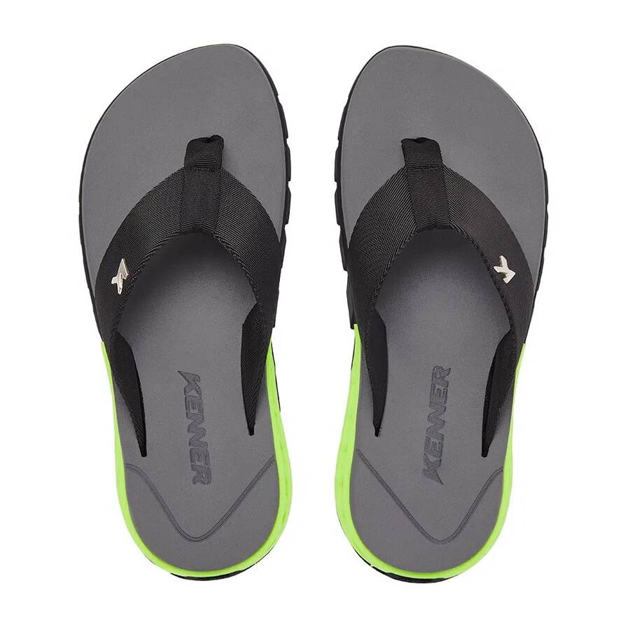 Men Flip Flops & Slides - Màu xanh chanh - Xem 1