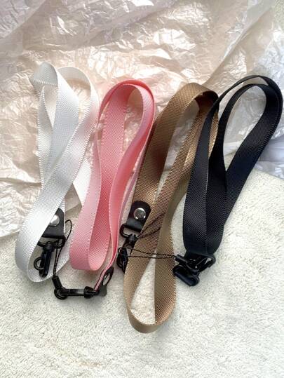 1 件简约纯色手机挂绳礼物，适合送给母亲、家人、朋友、生日、节日的手机挂饰、手机链