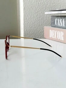 Women Fashion Glasses - Màu Đỏ Sâu - Xem 5