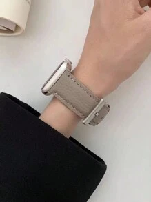 1 dây đeo Apple Watch bằng da thật Unisex Tương thích với Apple Watch, Dây đeo Apple Watch Tương thích với 38/40/41/42/44/45/49mm Ultra/Se/9/8/7/6/5/4/3/2/ 1 - 42mm/44mm/45mm/49mm - Xem 3