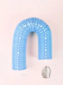 1 个适用于仓鼠和豚鼠的可扩展塑料隧道 - 淺藍色 - 查看 8