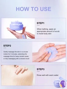 Esfoliante de Sal de Perfume Esfoliante para Pés e Corpo | Esfoliante de Limpeza Profunda para a Pele | Esfolie e Hidrate | Presentes do Dia das Mães para Mãe, Avó, Presentes de Aniversário para Pai, Filha, Melhor Amiga, Alívio do Estresse, Autocuidado