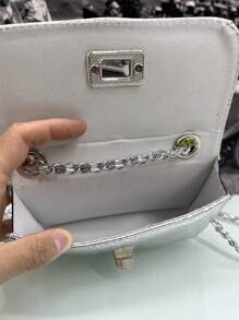 Women Evening Bags - Đen và trắng - Xem 3