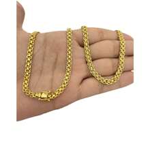 Men's Chain Necklaces - 金色 - 查看 5