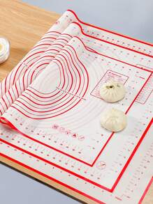 1pc Silicone Baking Mat - Multicolor - View 1