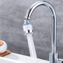 1/3/5入組防銹水龍頭過濾器,帶旋轉接頭,適用於廚房和浴室,防濺水設計,適用於蔬菜清洗和飲用水淨化