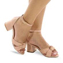 MODARPE Women Heeled Sandals - Màu be - Xem 2