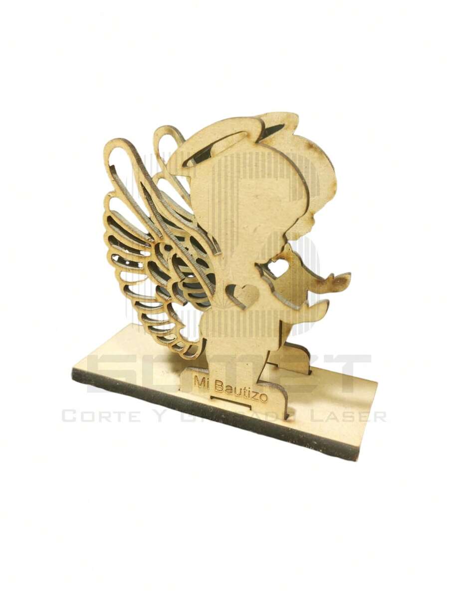 Servilleteros de Bautizo 6 pzas - Camel - Ver 1