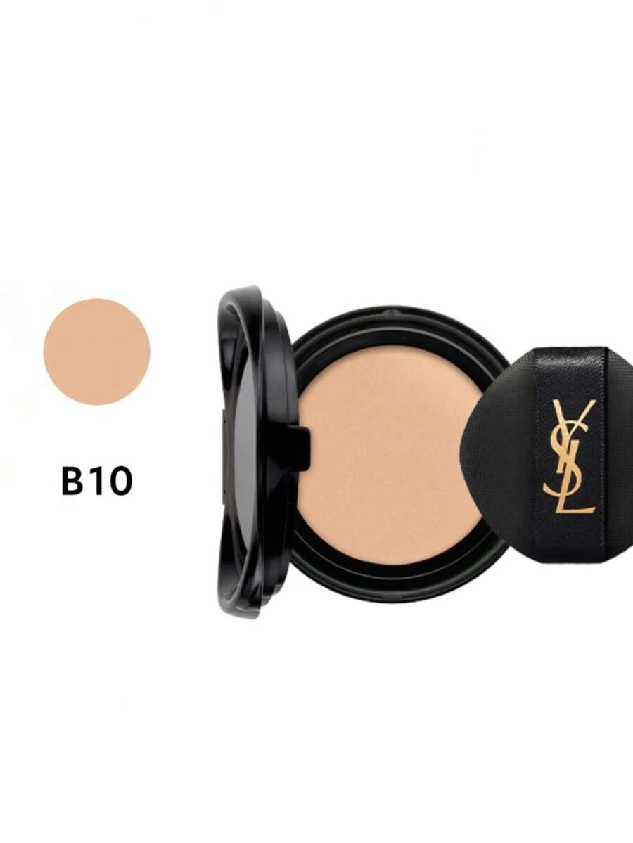 Yves Saint Laurent LE气垫粉底液，CN #B10，14克，持久妆效，适合化妆新手和爱好者 - B10 - 查看 1