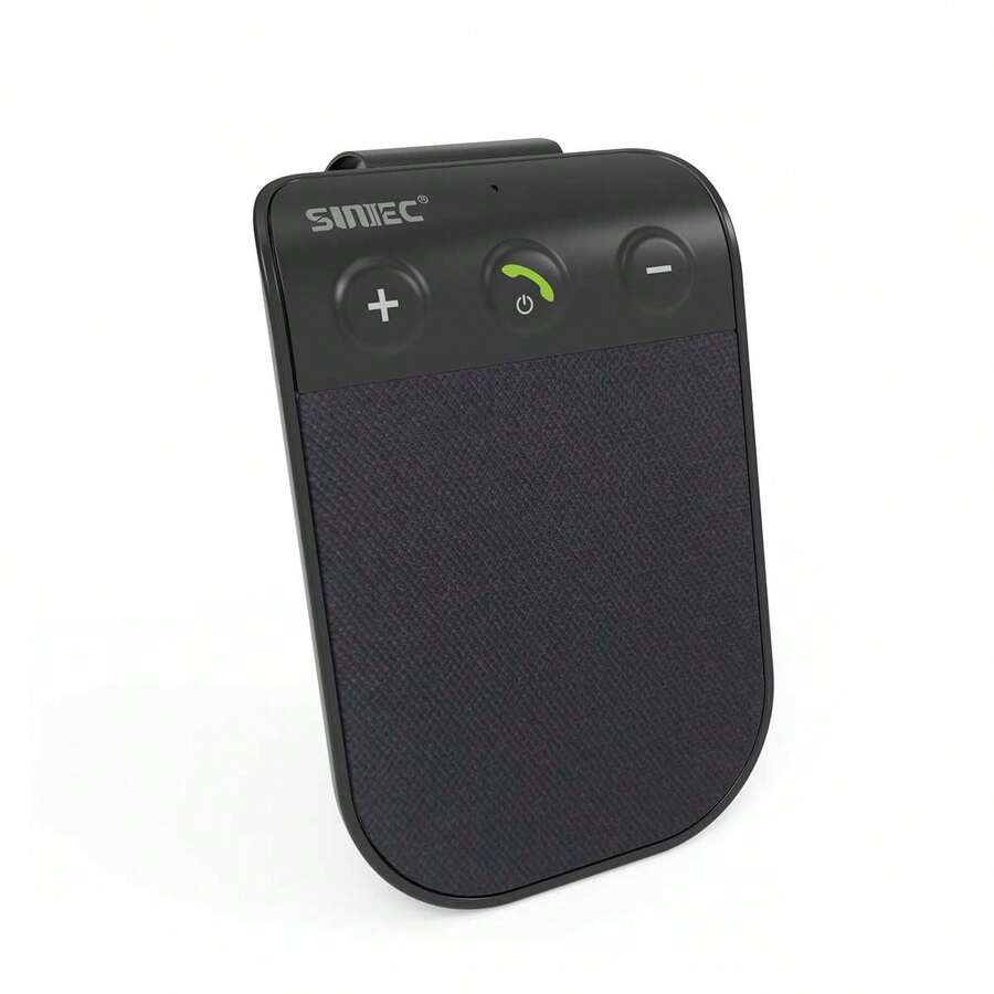 SUNITEC BC936SA Hands Free Car Phone Kit, Car Hands-Free Kit Support 2 Phones Connection,Support Assistant,Hands Free Speaker For Car With Visor Clip - Black - View 1