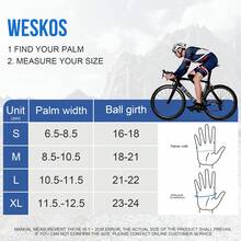 Cycling Gloves Light Weight Mountain Bike Gloves Non-Slip Fingerless Design In Workout Motorcycle Gym Outdoor - Multicolor - View 2