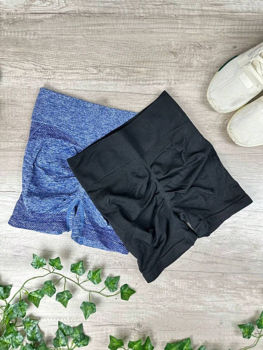 Women Sports Briefs - 藍色和黑色 - 查看 1