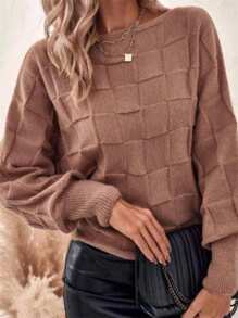 Women Sweaters - Màu Khaki - Xem 2