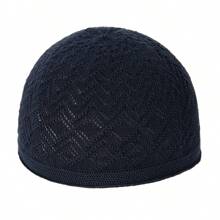 European And American Style New Men's Knitted Gourd Hat Prayer Cap, Breathable Simple Hat