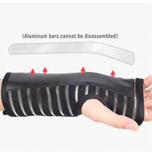 Carpal Tunnel Hand Wrist Brace Night Wrist Sleep Splints Arm Stabilizer Suitable For Men Women(M, Black) Gym Accessories