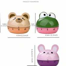 1pc Round Multi-Layer Kitchen Storage Tray - Yellow - View 2