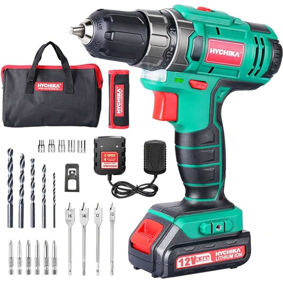 Electric Drills - màu xanh lá - Xem 1