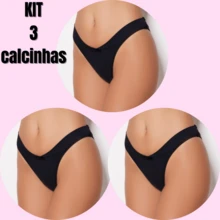 Women Thongs - 黑色 - 查看 1