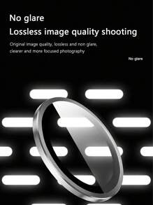 Lámina de cobertura completa para lente de cámara, compatible con las cámaras Eagle Eye. Regalo de cumpleaños, familiar y amigos. Protector de lente, accesorios de teléfono