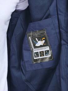 Men Jackets & Coats - 藏蓝色 - 查看 7