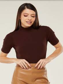 Women Tank Tops & Camis - 棕色 - 查看 2