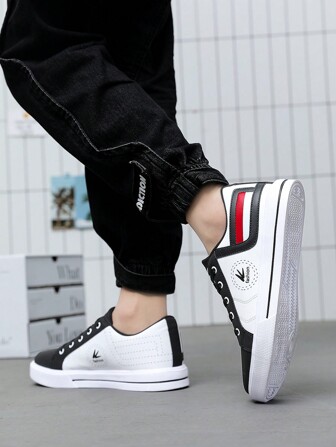 P PRESTIGEVIBE Zapatillas informales de aspecto de talla grande 38-48, de caña baja